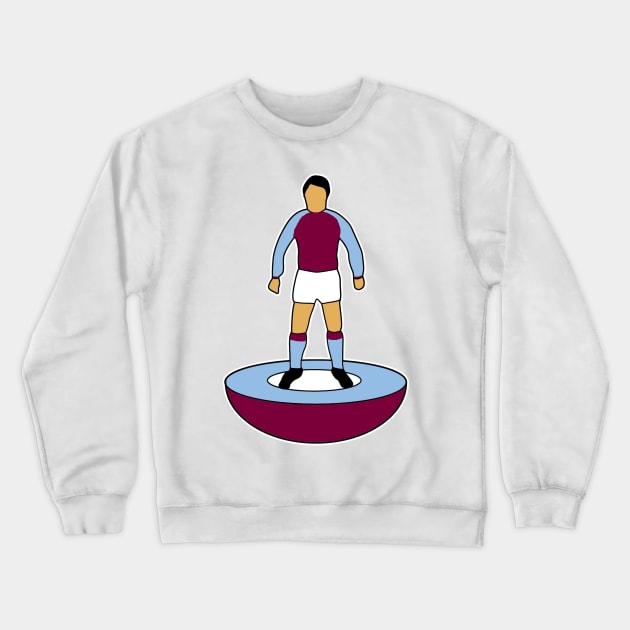 Villa Table Footballer Crewneck Sweatshirt by Confusion101
